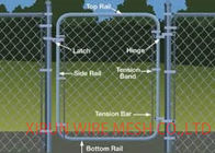 Os acessórios de aço dos encaixes da cerca do elo de corrente para instalam a cerca de segurança