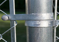 Tamanho de aço galvanizado do múltiplo da categoria comercial da faixa da tensão da cerca do elo de corrente