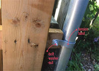 Tamanho de aço galvanizado do múltiplo da categoria comercial da faixa da tensão da cerca do elo de corrente