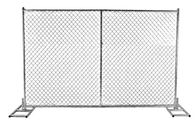 6' x 8' cerca provisória da malha do elo de corrente do tamanho removível para a construção