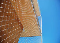 Malha de aço inoxidável da corda de fio da segurança para a fachada arquitetónica da construção da construção