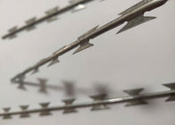 Linha reta fio de aço inoxidável da lâmina de BTO-10 para a malha de soldadura da prisão