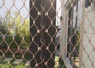 Corda de fio de aço inoxidável tecida Mesh For Zoo Animal Fence de 3mm
