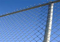 corrente inoxidável Mesh Fencing de 3.0mm Diamond Wire Mesh Fence Cyclone