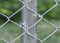 O laço dos encaixes da cerca elo de corrente de 6 1/2 do” prende a resistência de oxidação de alumínio da construção