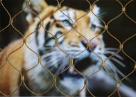 304 corda de aço inoxidável Mesh Protection Animal Zoo de 316l 100x100