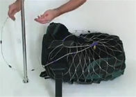 Corda de fio de aço inoxidável Mesh Bags Hand Woven Customized da segurança 2mm