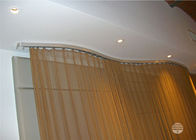 1,5 vezes que penduram a cortina da bobina do metal elegante para a separação do divisor de sala