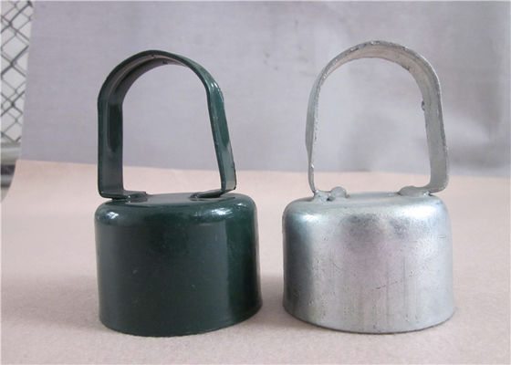 Metal a linha superior tampões 1-5/8 " ×1-3/8” do olho do cargo, acessórios da cerca do elo de corrente